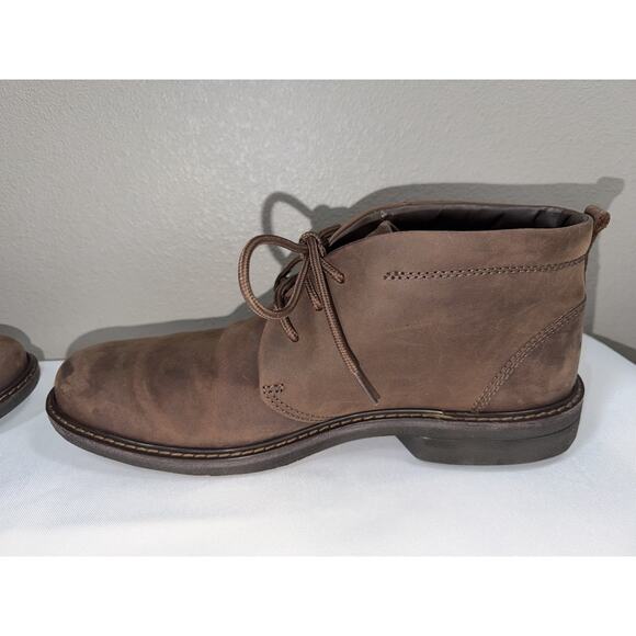 NWOT Ecco Turn Men’s Sz 10.5 Brown Nubuck Waterproof Gore-Tex Chukka Ankle Boots main image 9